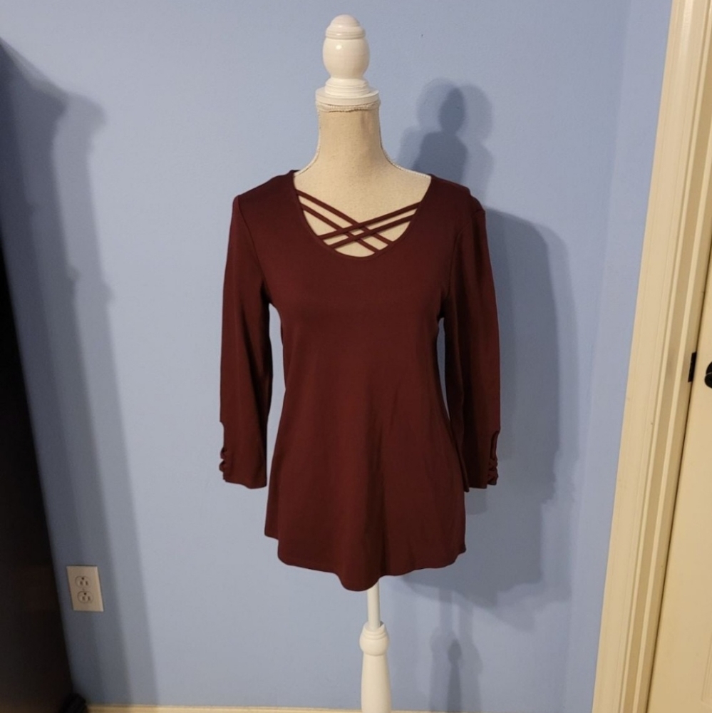 Cato Xsmall Womens Blouse